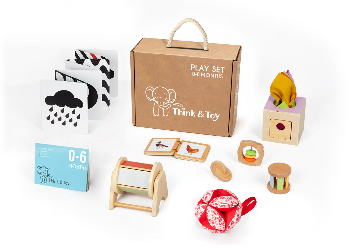 PLAY SET: 0-6 months – Think & Toy